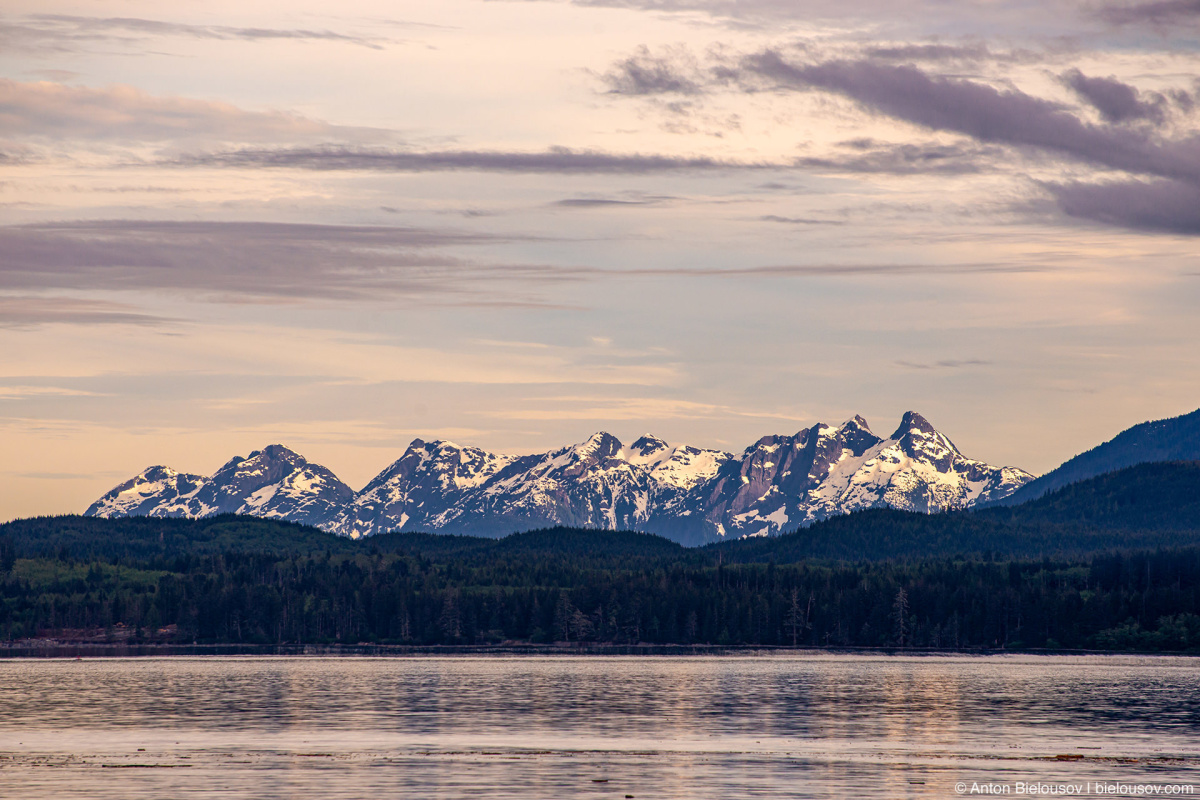 North Vancouver Island mountains