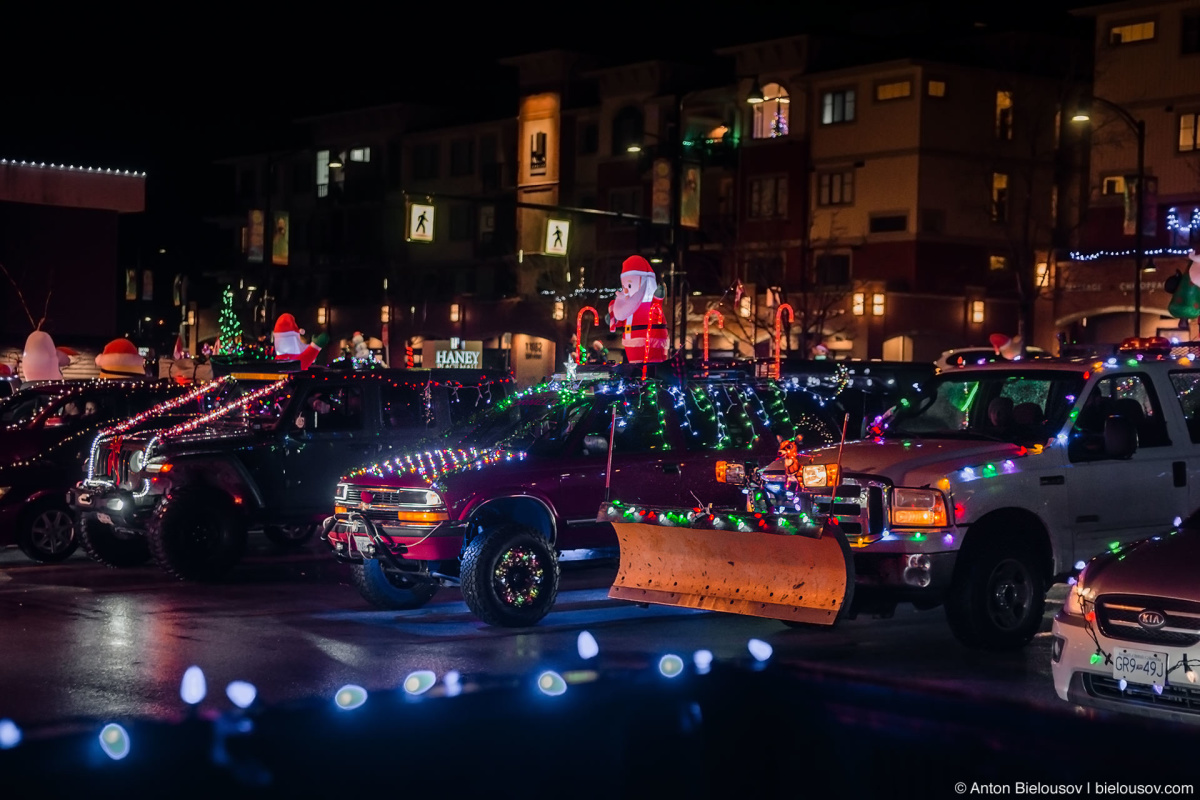 А у нас в Канаде: Рождественский конвой: christmass convoy before start