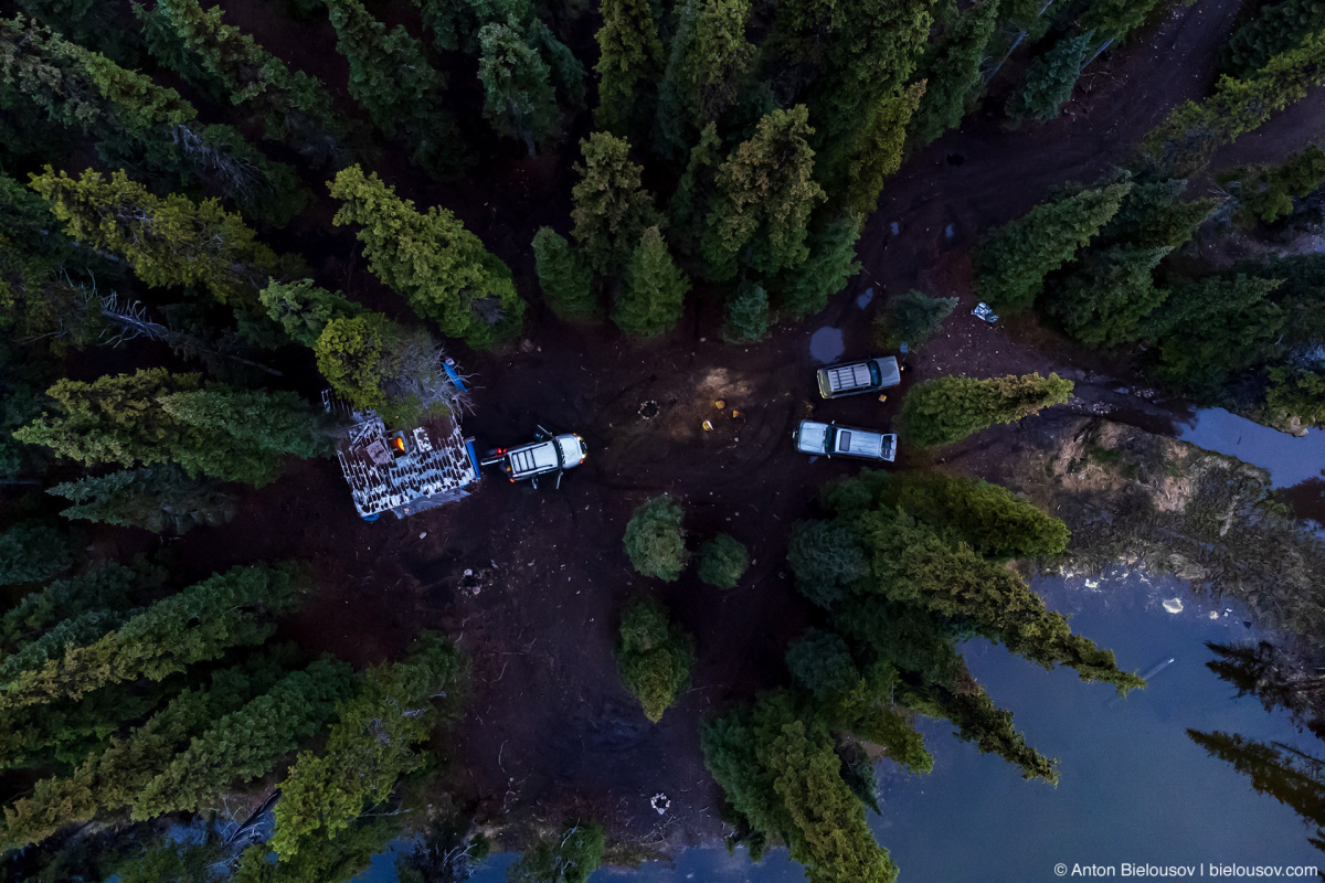 Whipsaw rescue: Wells Lake shelter