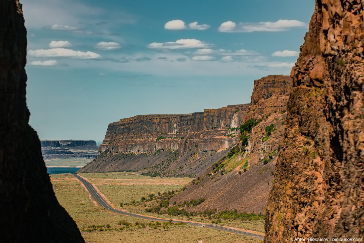 Highway 155 — Banks Lake, Steamboat Rock State Park, WA