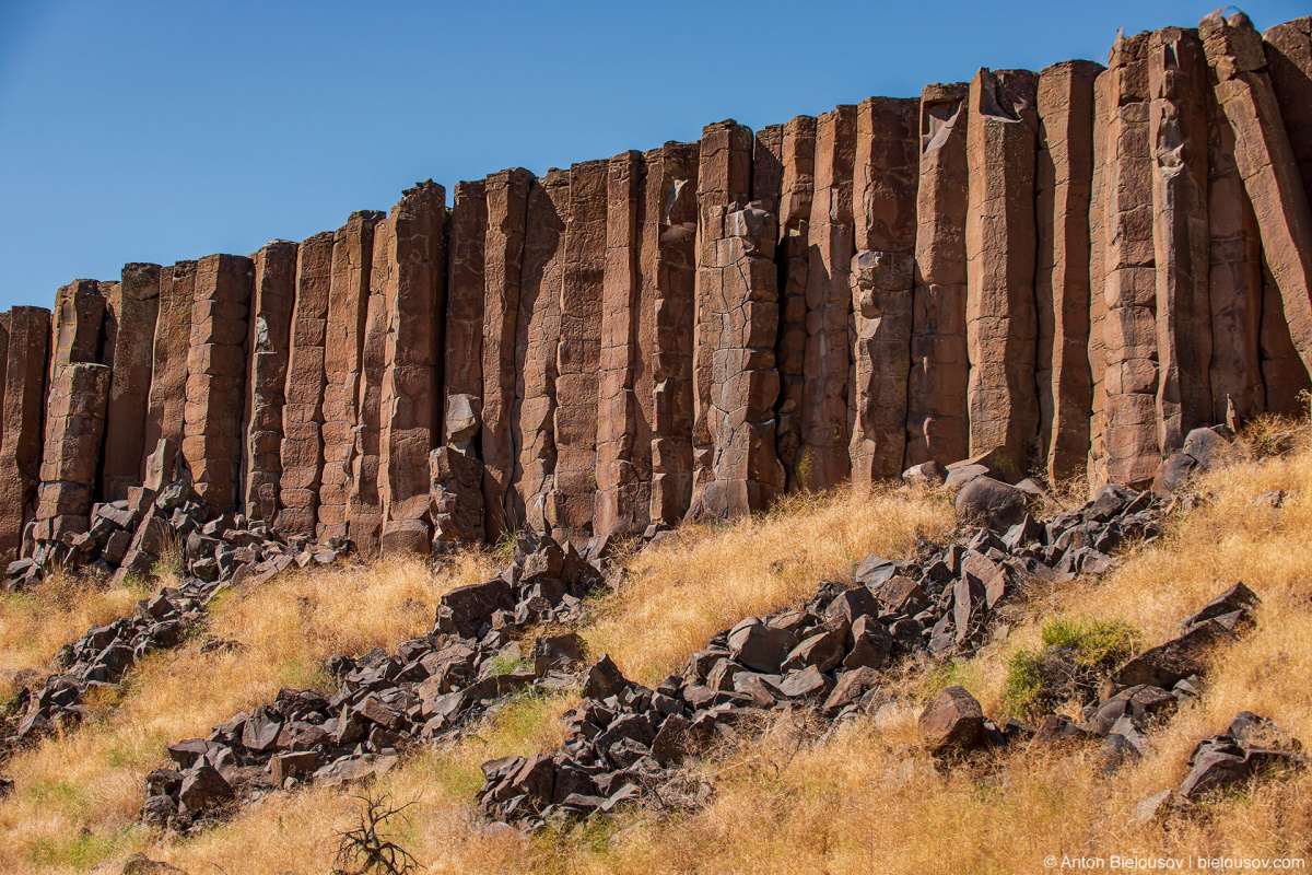 Drumheller Channel Basalt Columns