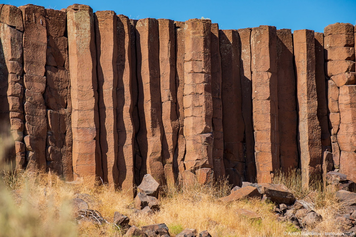 Drumheller Channel Basalt Columns