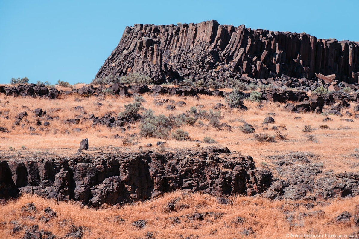 Drumheller Channels Basalt Columns