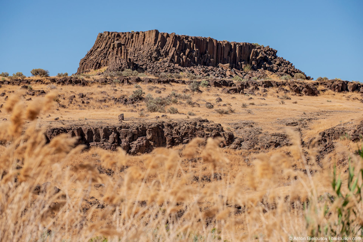 Drumheller Channels National Natural Landmark Basalt Columns