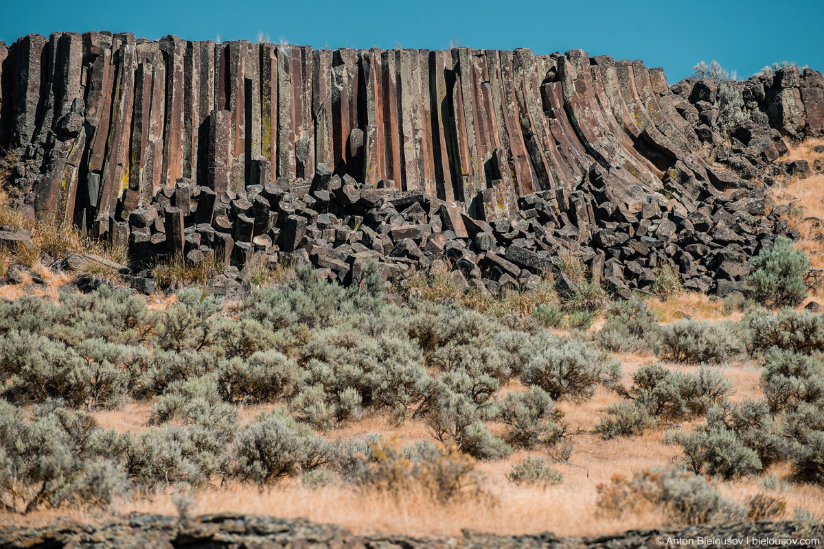 Drumheller Channel Basalt Columns