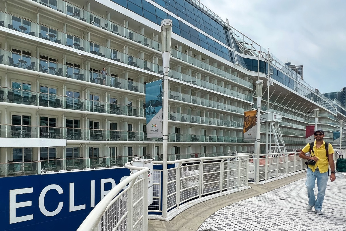 Celebrity Eclipse — Canada Place, Vancouver, BC