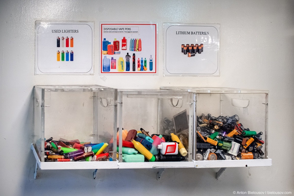 Celebrity Eclipse garbage sorting