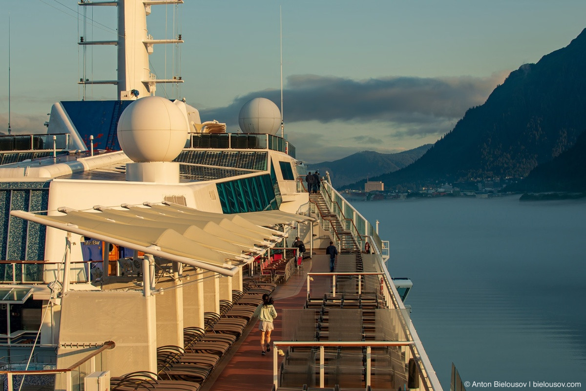 Celebrity Eclipse jogging track (Juno, AK)