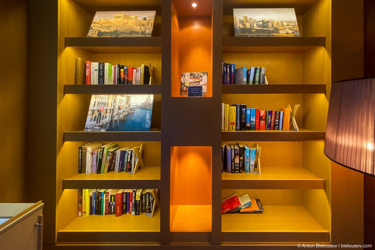 Celebrity Eclipse cruise ship library