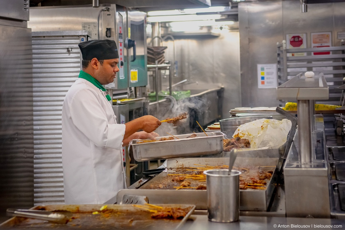 Celebrity Eclipse Moonlight Sonata restaurant kitchen grill