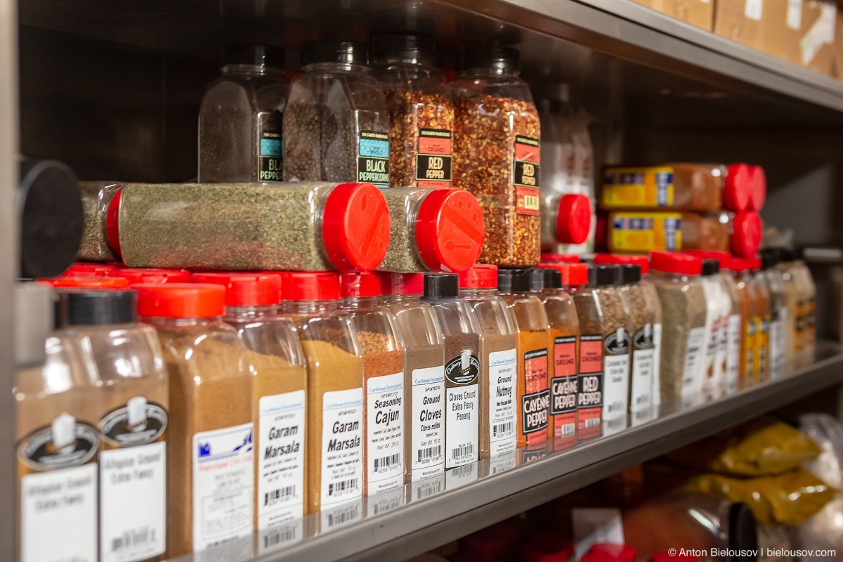 Celebrity Eclipse storage room spices