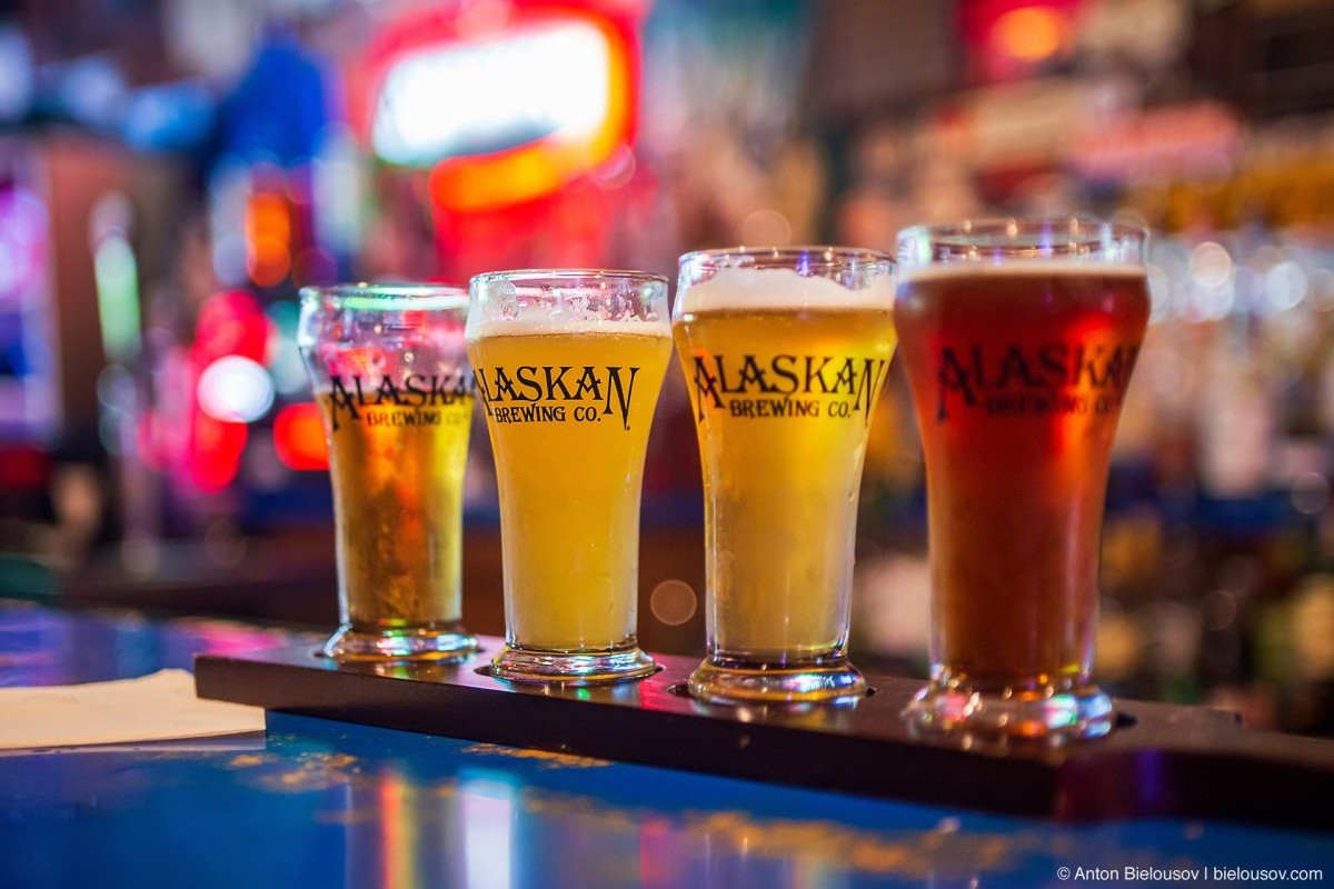 Alaskan beer (Sitka, AK)