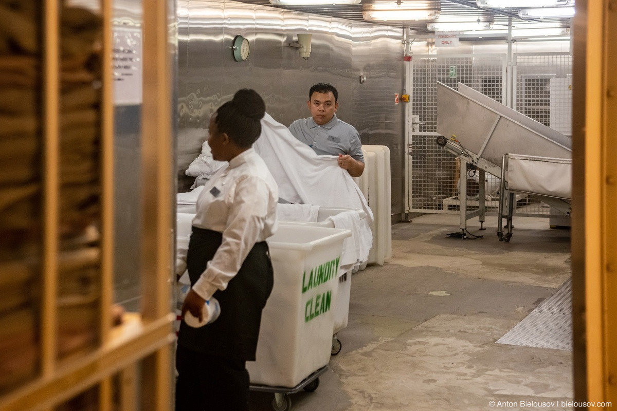 Celebrity Eclipse laundry