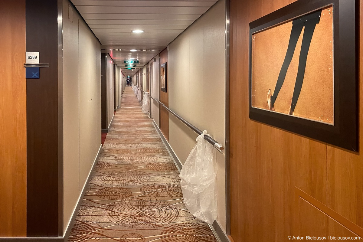 Celebrity Eclipse turnaround day room cleaning