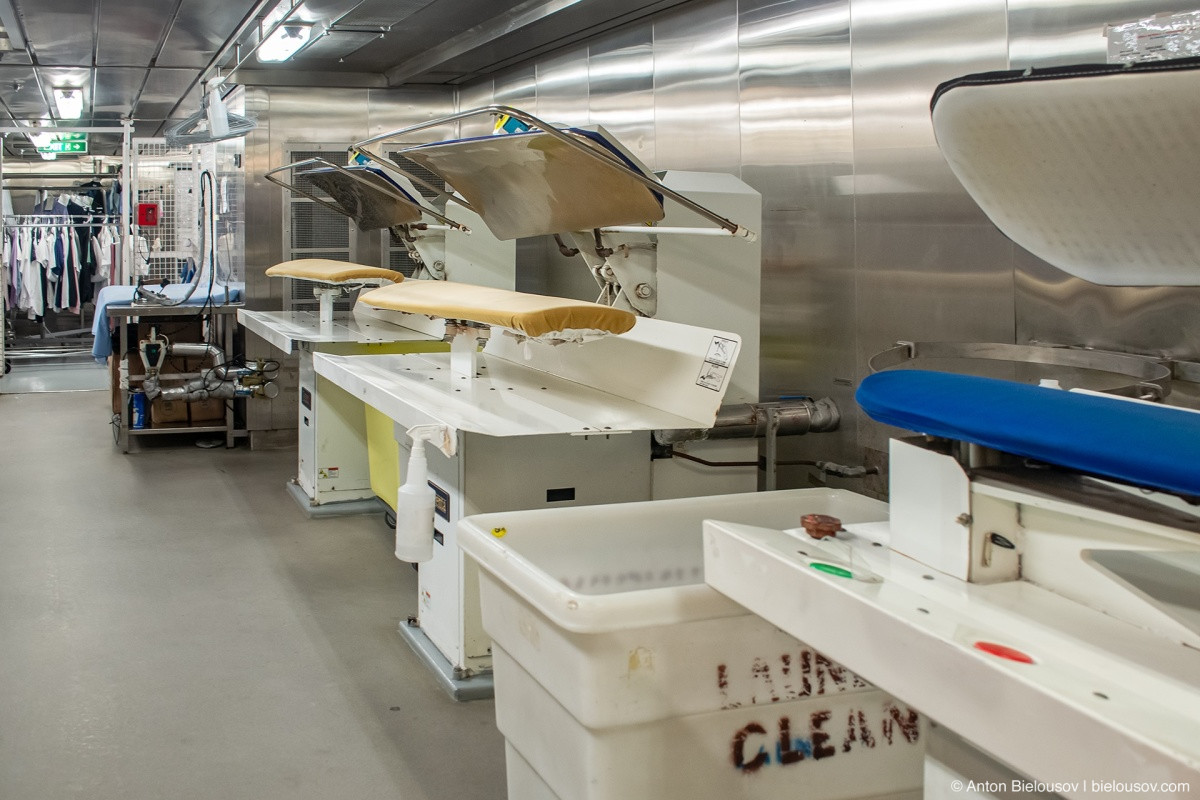 Celebrity Eclipse cruise ship laundry