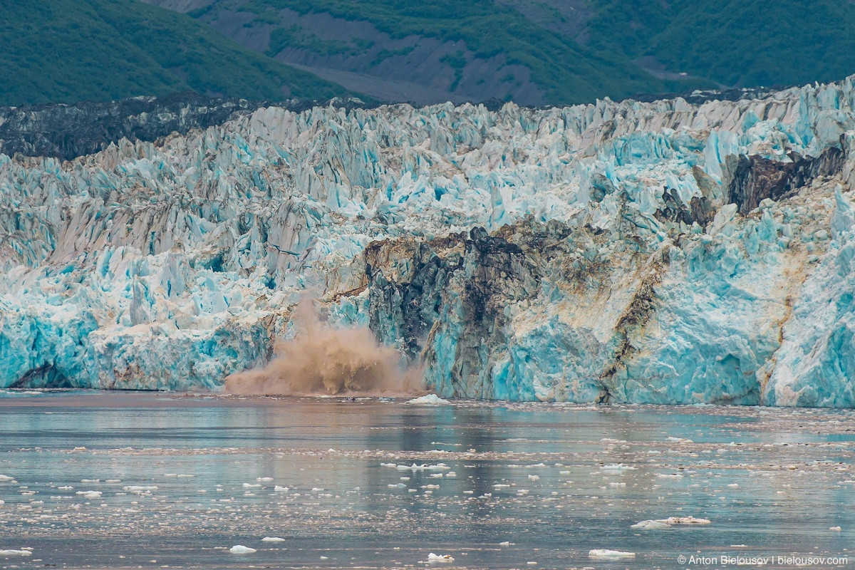 Hubbard Glacier, AK calfing