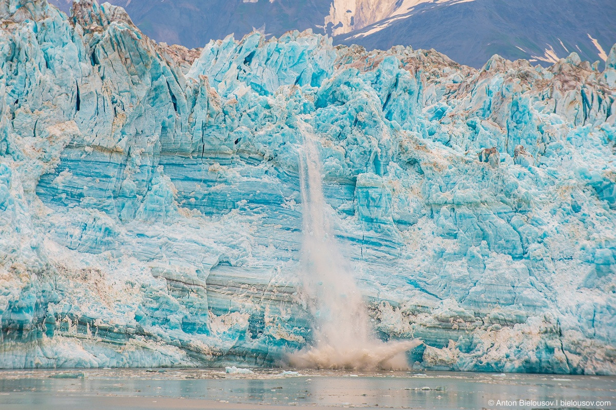 Hubbard Glacier, AK calfing