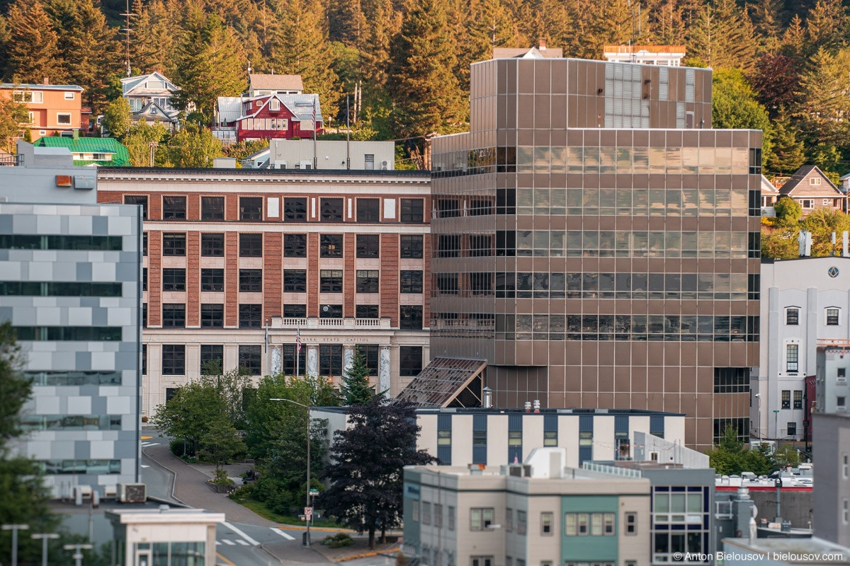 Путешествия: Настоящая столица Аляски: juneau alaska state capitol building