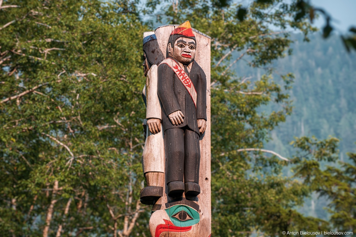 Totem pole (Ketchikan, AK)