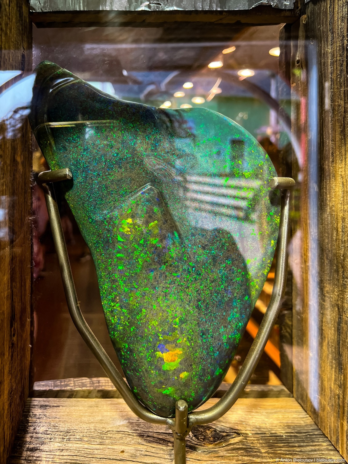 World 3rd largest matrix opal in Ketchikan. AK