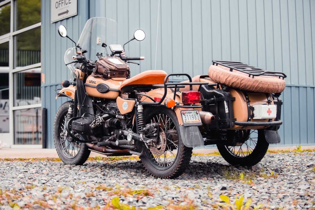 Ural motorbike — Sitka, AK