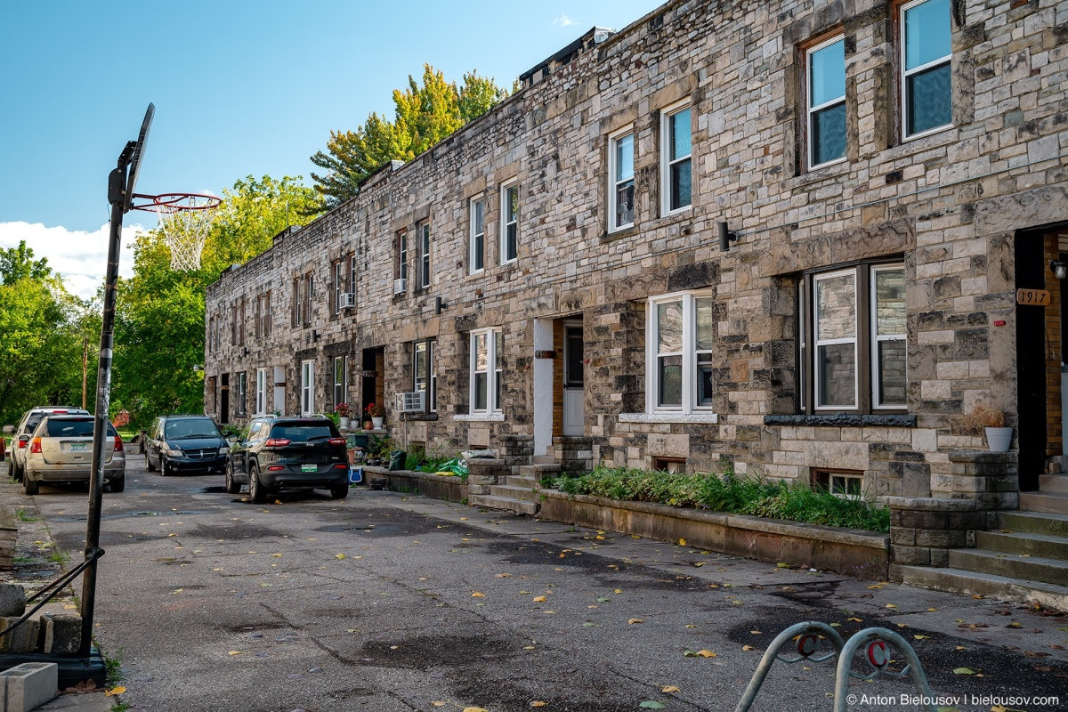 Townhouses, Corktown, Detroit