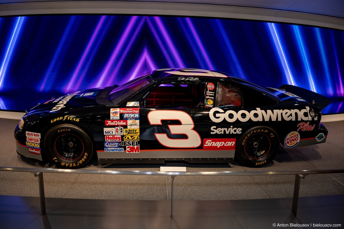 Dale Earnhardt Chevy in Renaissance Center, Detroit, MI