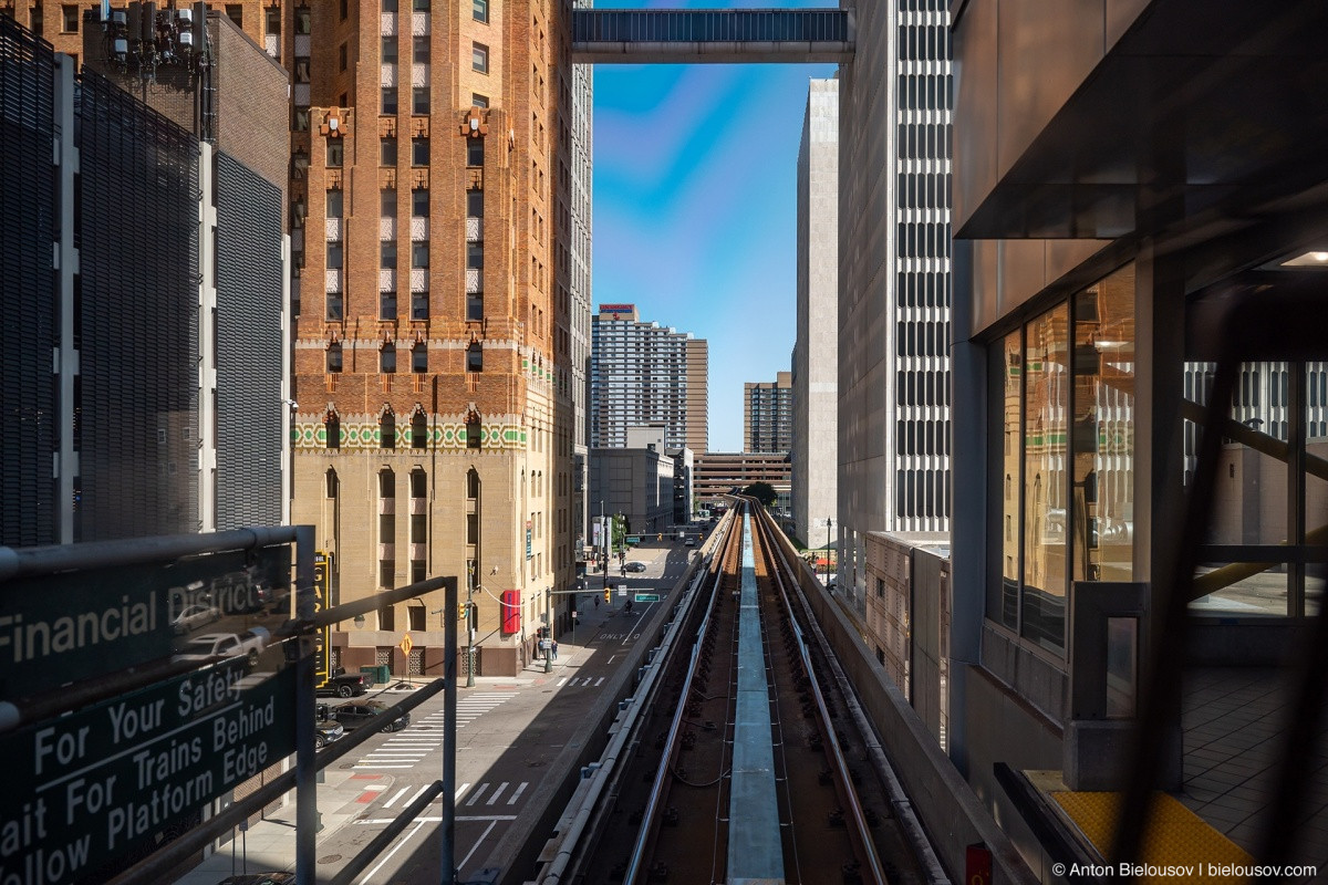 Detroit People Mover station