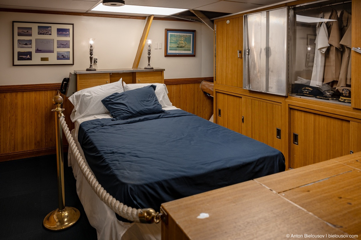 USS Midway Captain Stateroom