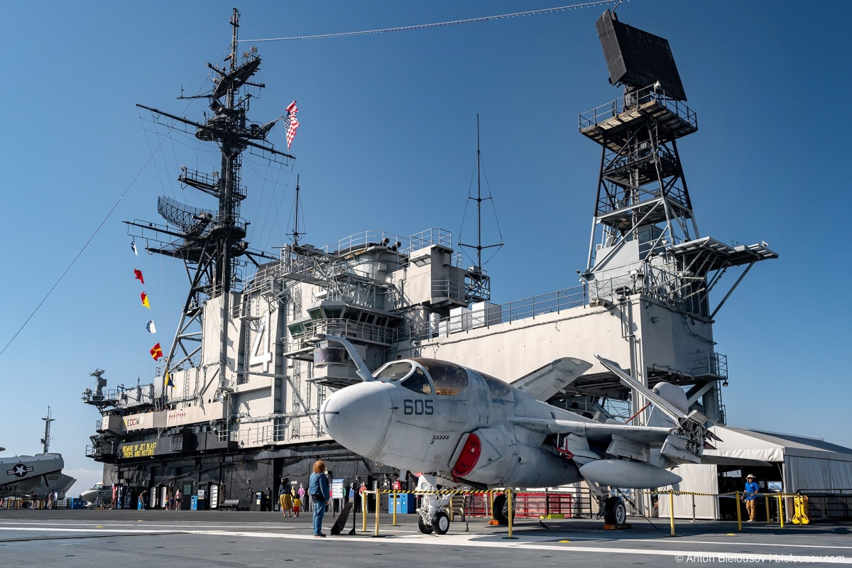 USS Midway EA-6B Prowler