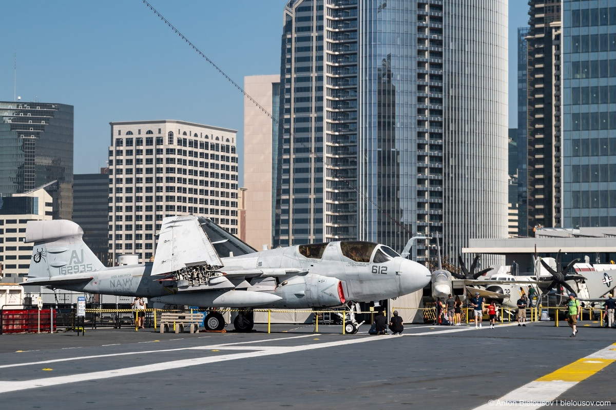 USS Midway EA-6B Prowler