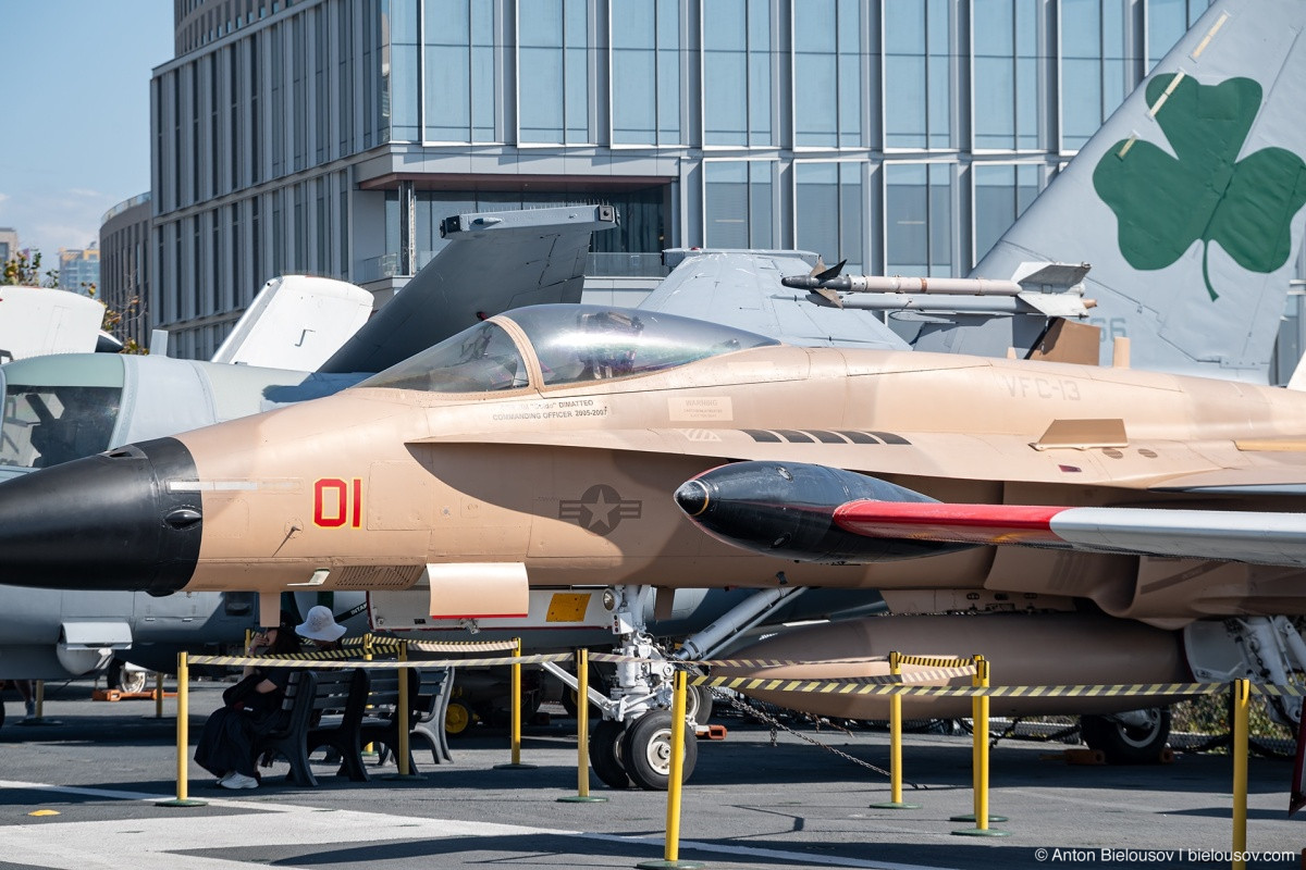 USS Midway F/A-18 Hornet