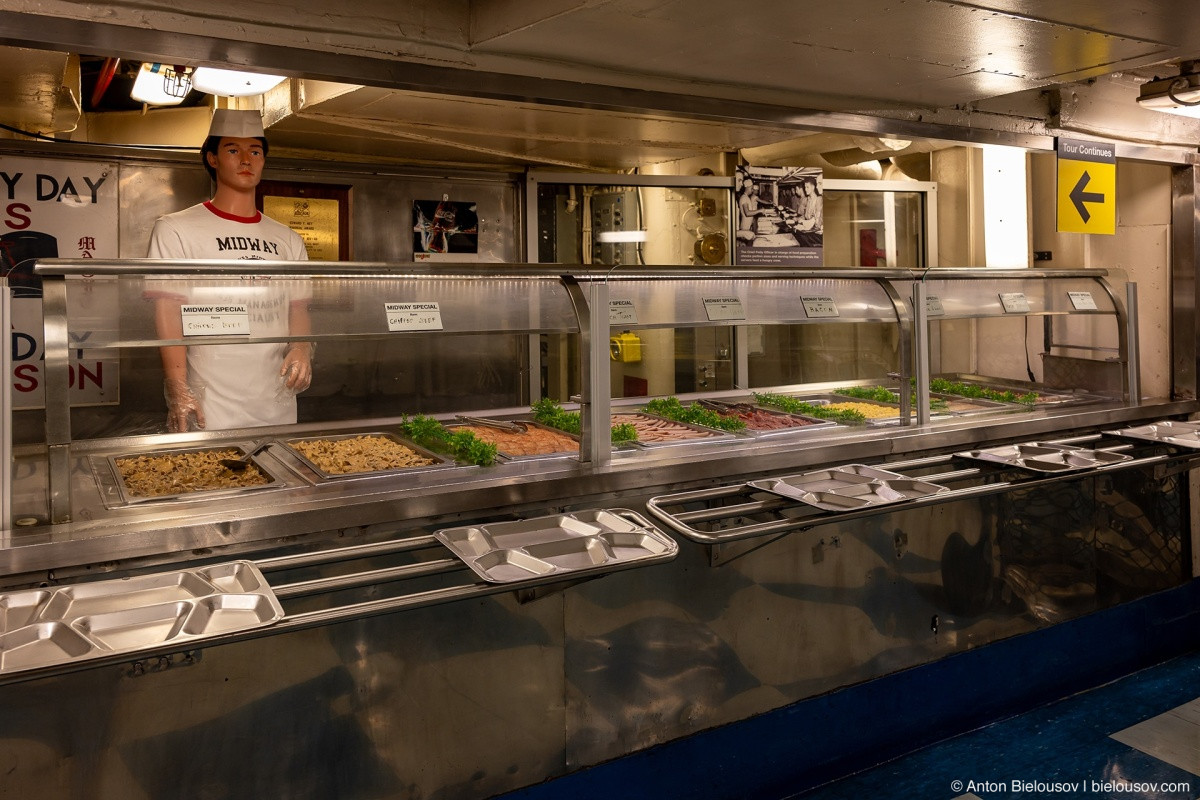 USS Midway Galley