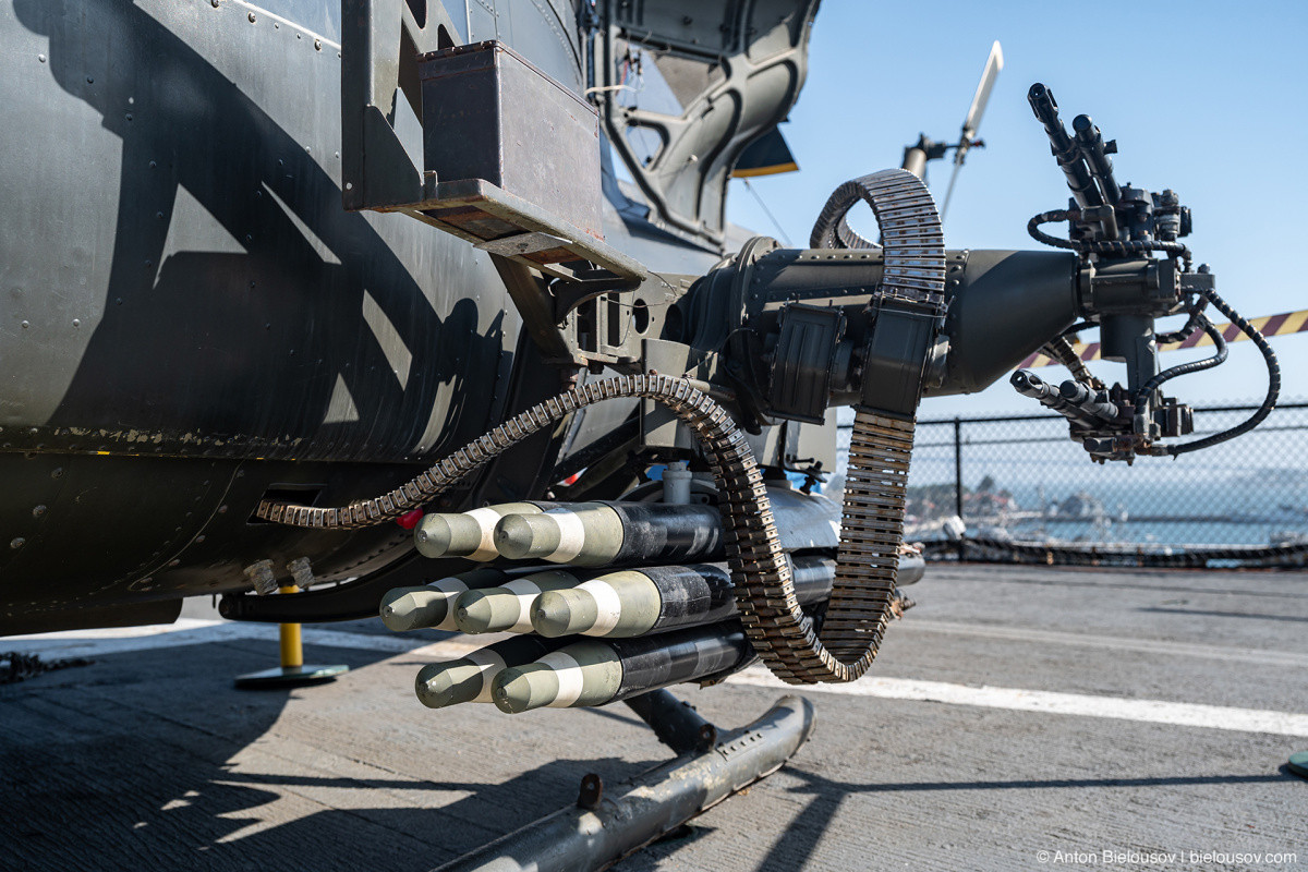 USS Midway UH-1 Huey Gunship