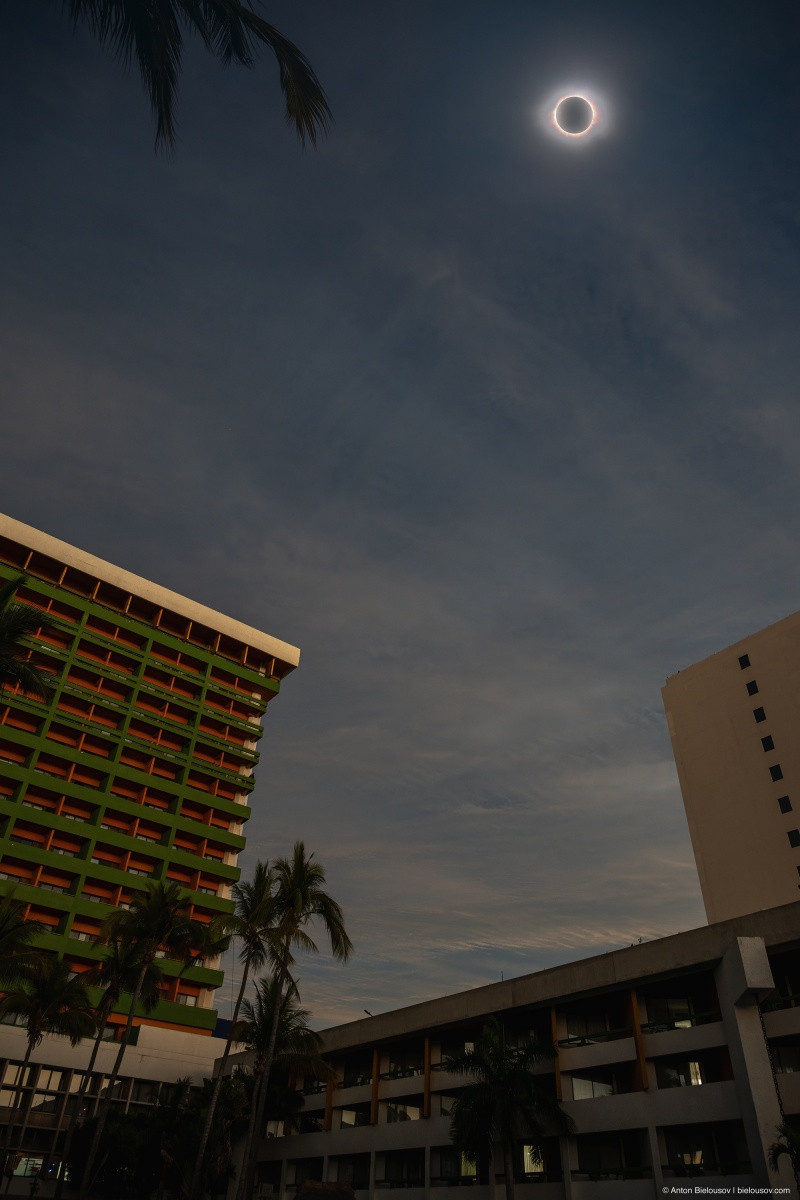 2024 Total Solar Eclipse, Mazatlan, MX