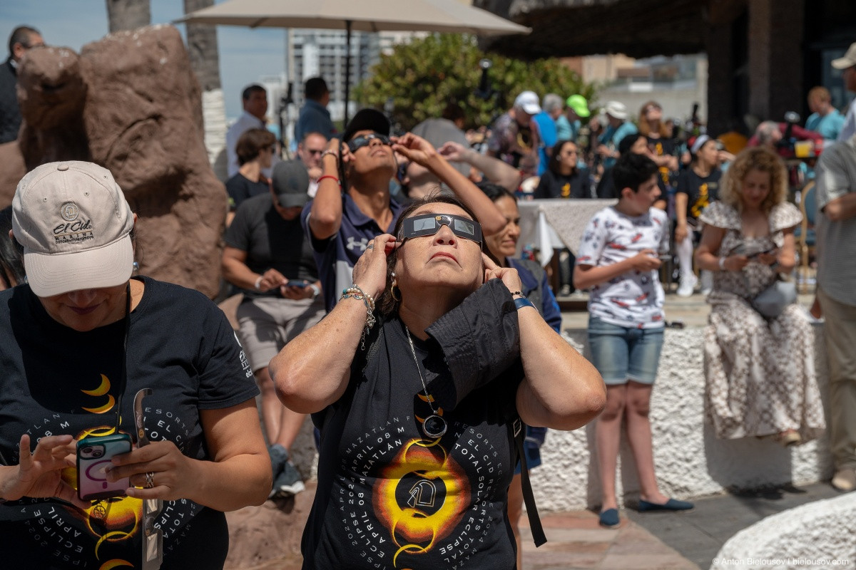 2024 Solar Eclipse, Mazatlan, MX