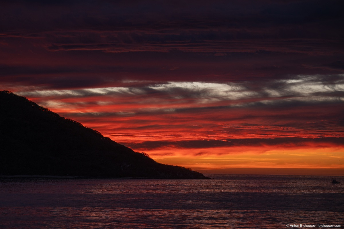 Sunset in Mazatlan, MX